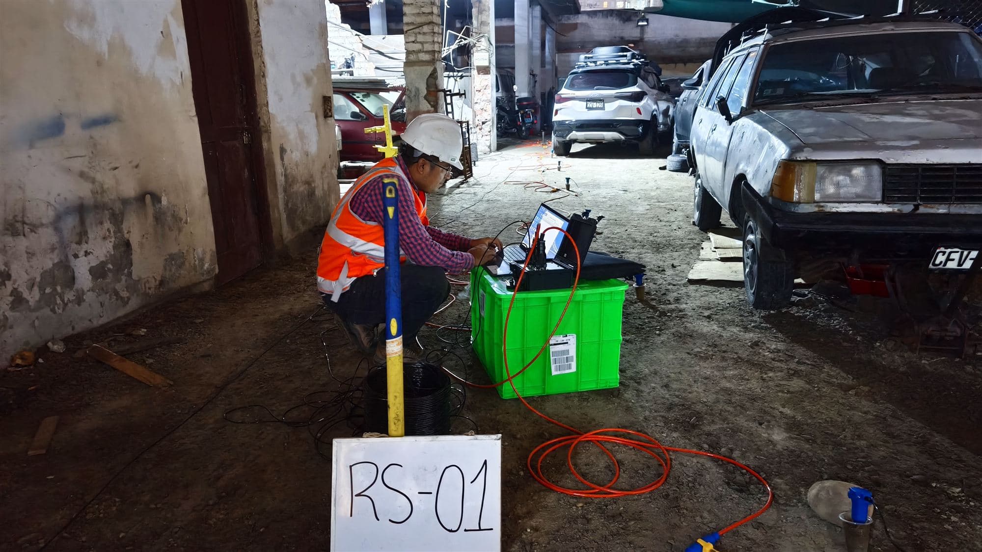 Resistividad eléctrica, punto RS-01